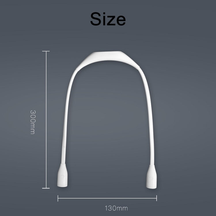 Student Eye Protection Reading LED Neck Hanging Light USB Rechargeable Outdoor Night Running Portable Lightï¼ŒSpecificationï¼š Stepless Dimming Three-color Temperature