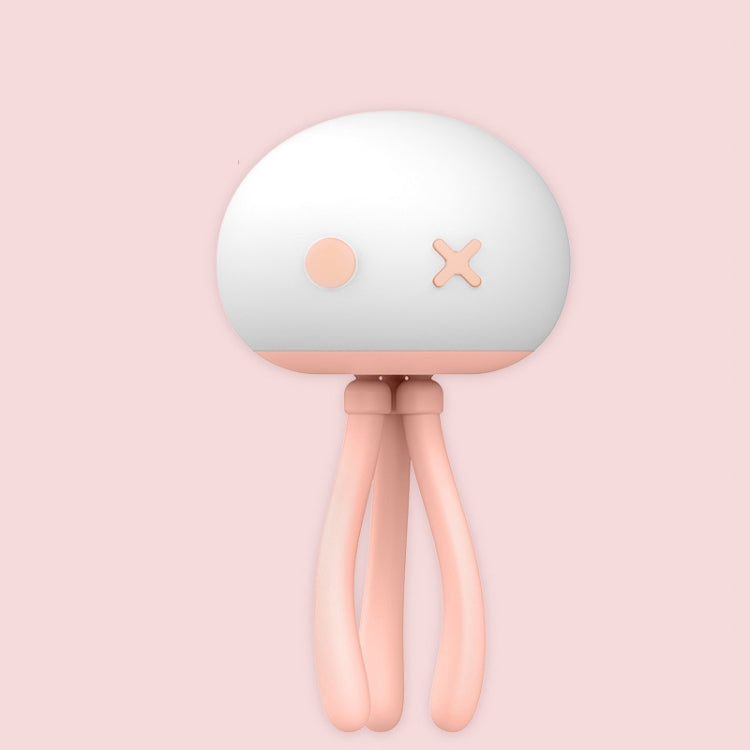 H10 Smart Silicone Sensor Night Light Jellyfish Shape Eye Protection Sleep Light, Spec: 1200mAh