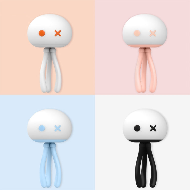 H10 Smart Silicone Sensor Night Light Jellyfish Shape Eye Protection Sleep Light, Spec: 1200mAh