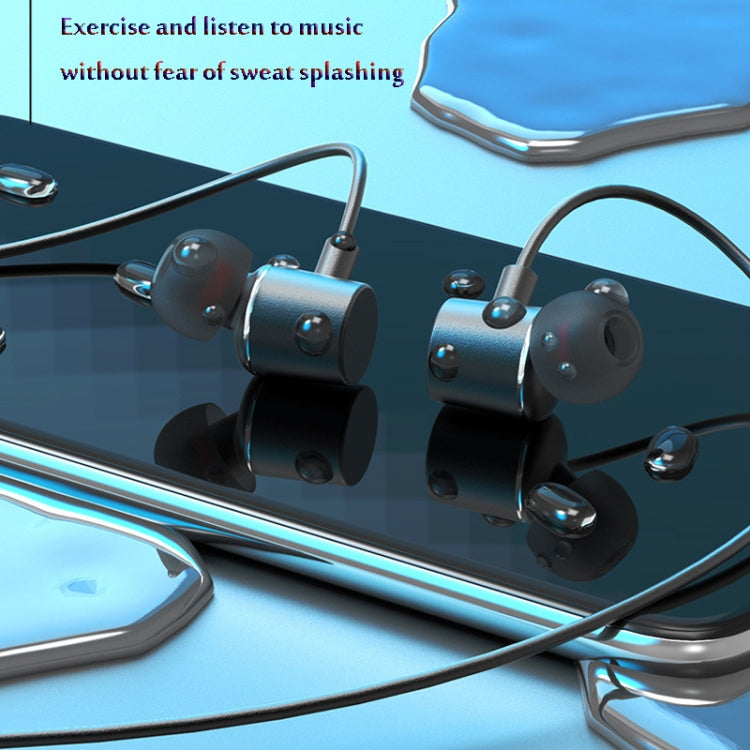 D08 Bluetooth 5.2 Sports Wireless Earphone Neck-mounted In-Ear Headset