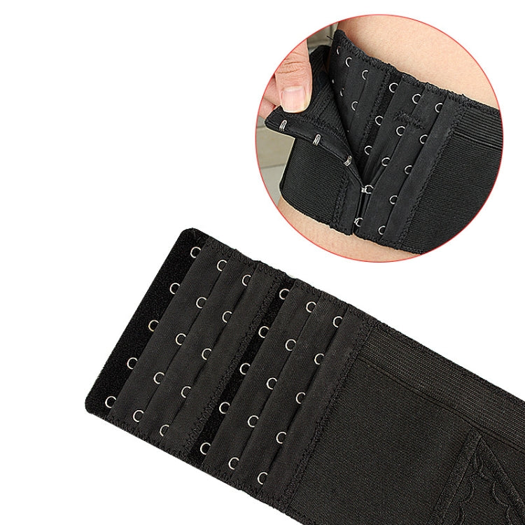 Women Embroidery Sexy Portable Invisible Defensive Legging Cover, Spec: M-Black