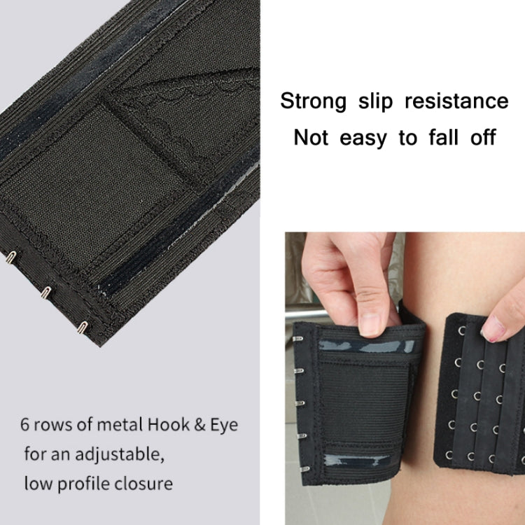 Women Embroidery Sexy Portable Invisible Defensive Legging Cover, Spec: M-Pink