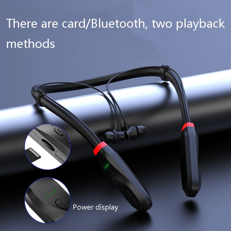 I35 Wireless Sports Bluetooth Earphones In-Ear Noise Cancelling Neck-mounted Headphones(Pink)