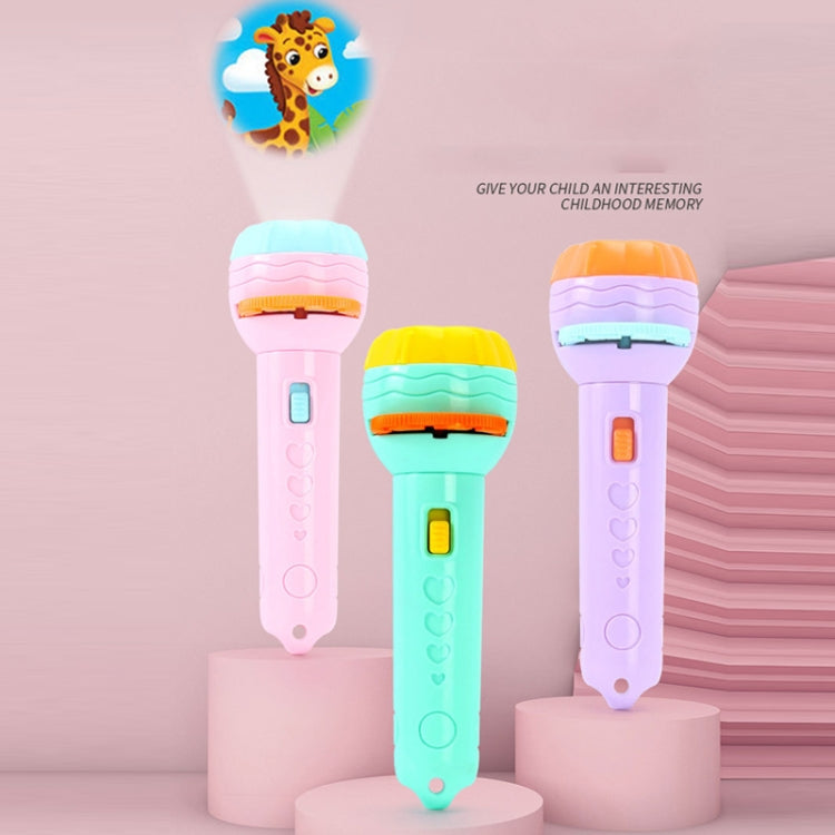 3 Sets Children Early Education Luminous Projection Flashlight, Specification: Pink + 24 Patterns