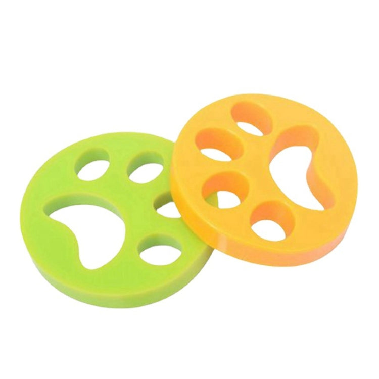 4 Set Washing Machine Pet Hair Remover, Colour: Round(OPP 2 PCS/Set)