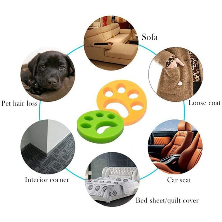 4 Set Washing Machine Pet Hair Remover, Colour: Dog(OPP 2 PCS/Set)
