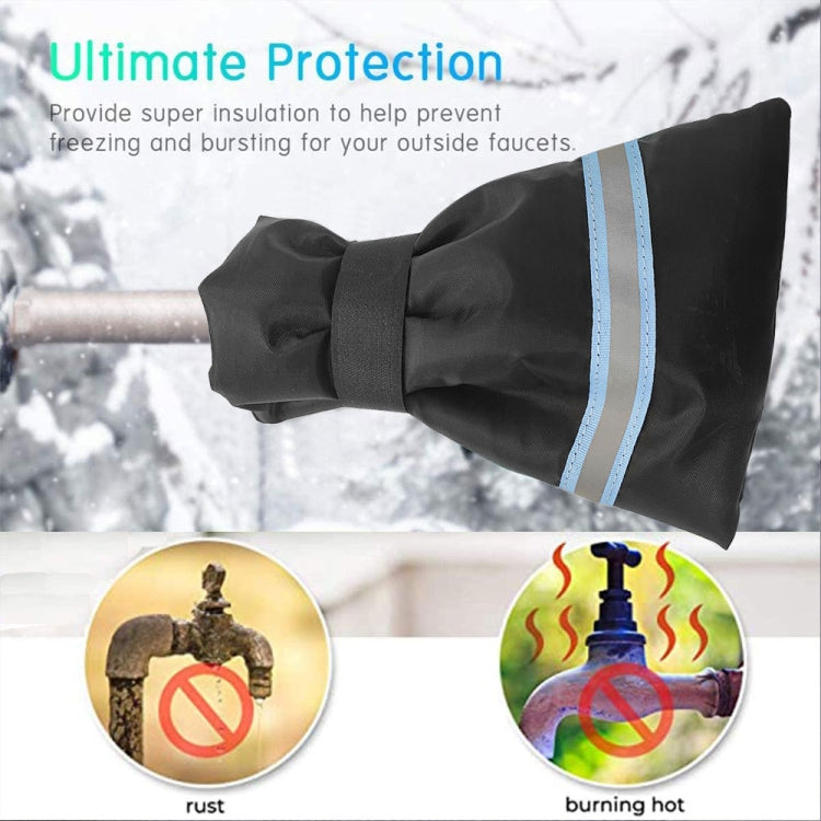 2 PCS Outdoor Winter Faucet Protective Cover, Size: 17x21cm