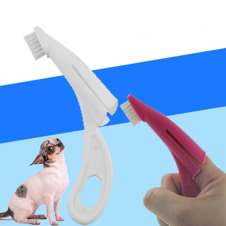 4 PCS Pet Finger Toothbrush Cat And Dog Oral Cleaning Tool Soft Brush