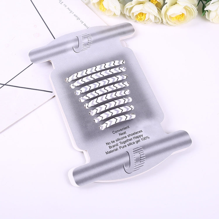 Lazy Non-Tying Silicone Elastic Colored Shoelaces