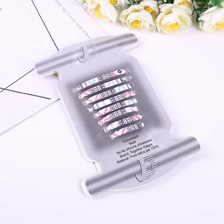 Lazy Non-Tying Silicone Elastic Colored Shoelaces