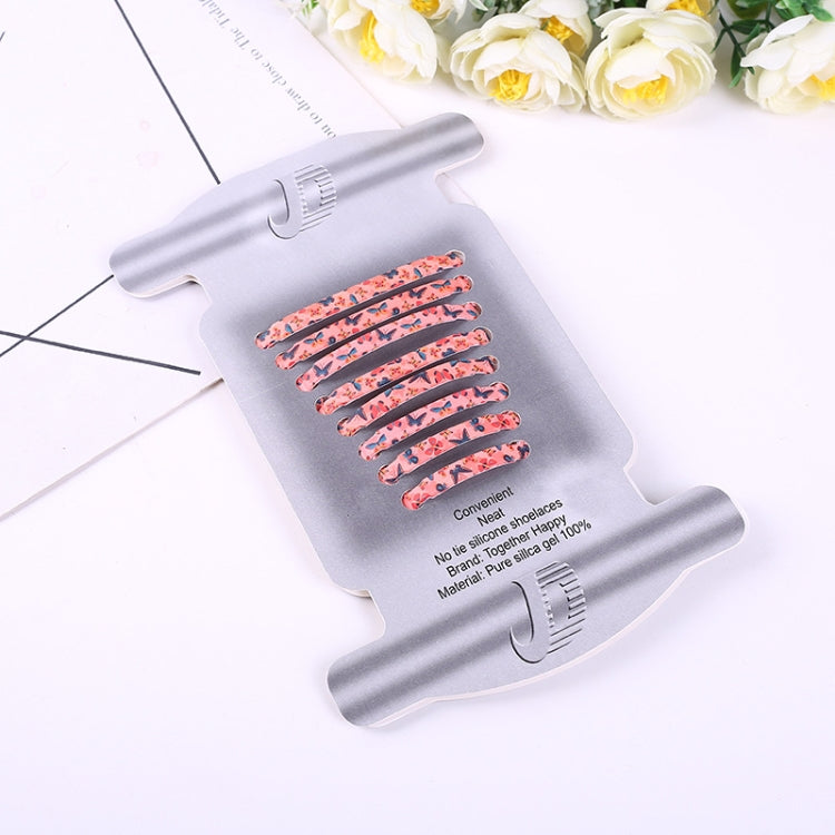 Lazy Non-Tying Silicone Elastic Colored Shoelaces
