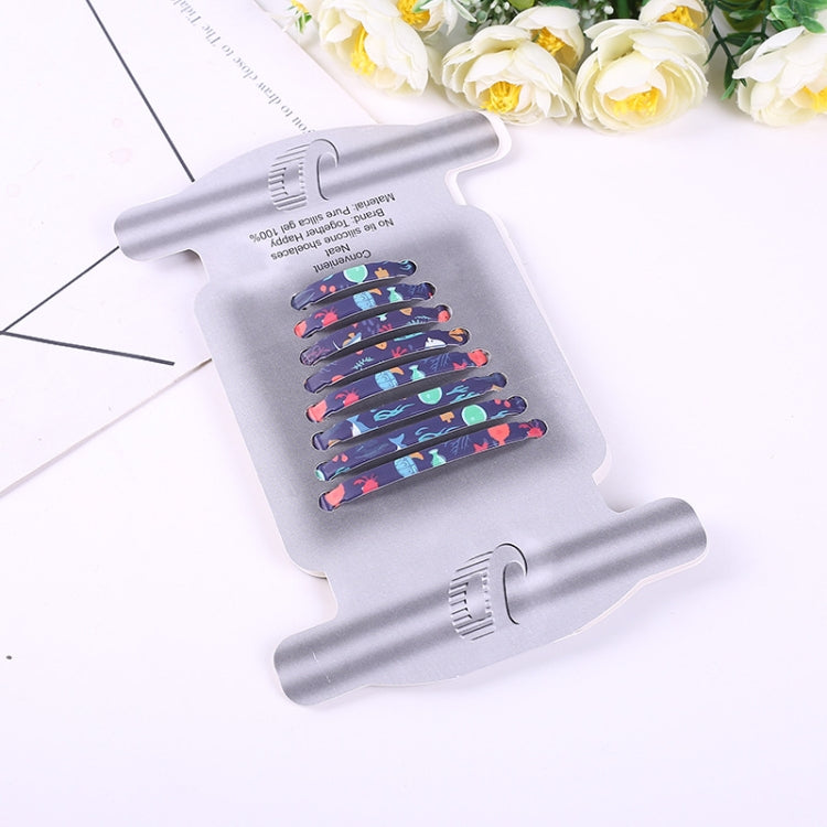 Lazy Non-Tying Silicone Elastic Colored Shoelaces