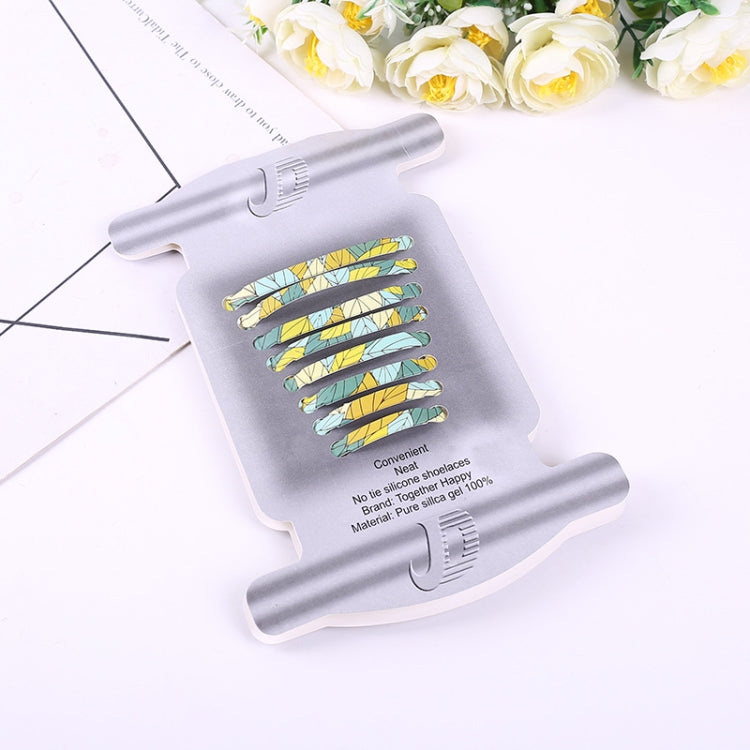 Lazy Non-Tying Silicone Elastic Colored Shoelaces