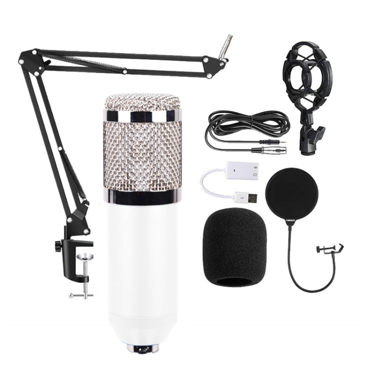 BM800 Condenser Microphone Set With USB Sound Card