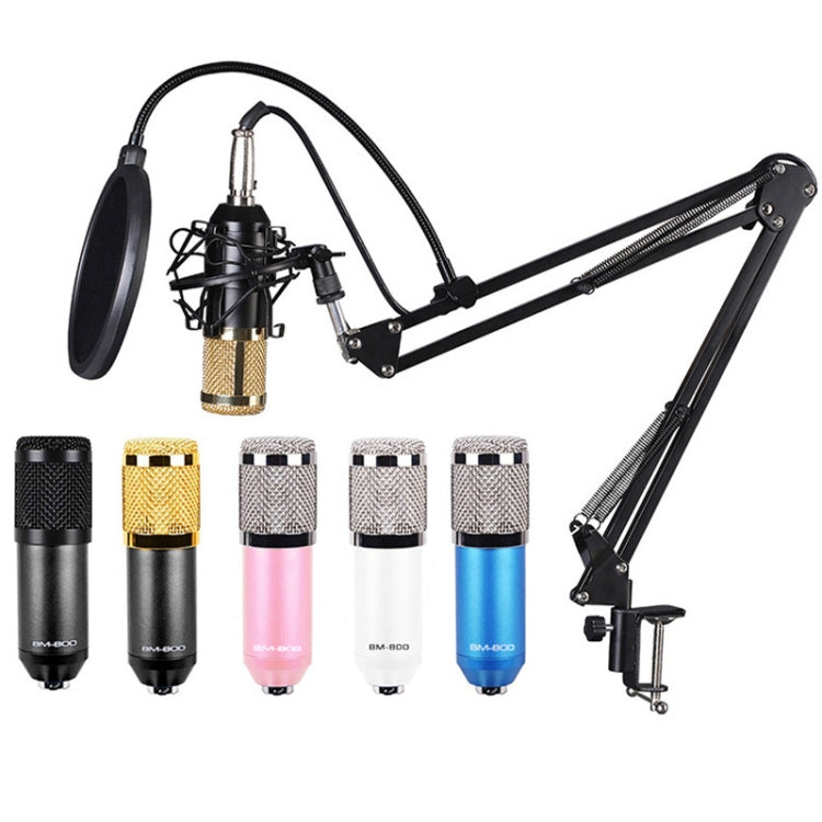 BM800 Condenser Microphone Set With USB Sound Card