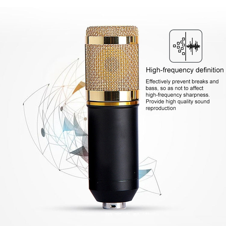 BM800 Condenser Microphone Set With USB Sound Card