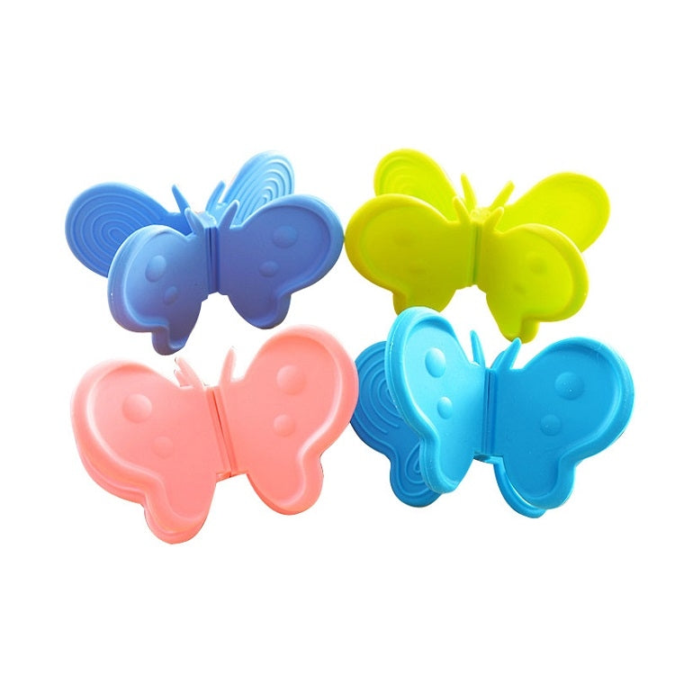 20 PCS Butterfly Kitchen Anti-Scald Heat Insulation Gloves(Random Colour Delivery)