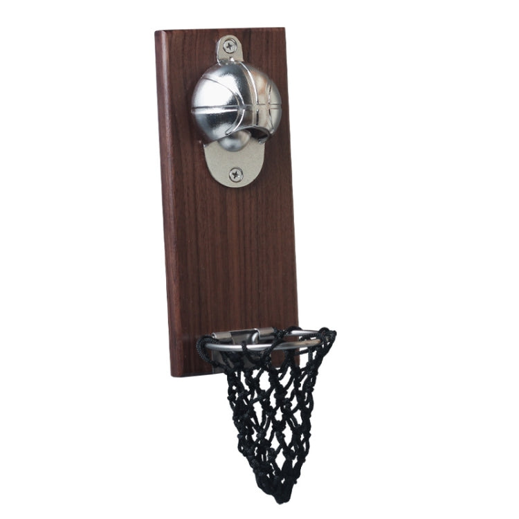 Wall-Mounted Magnet Beer Bottle Openerï¼ŒStyleï¼š Basketball