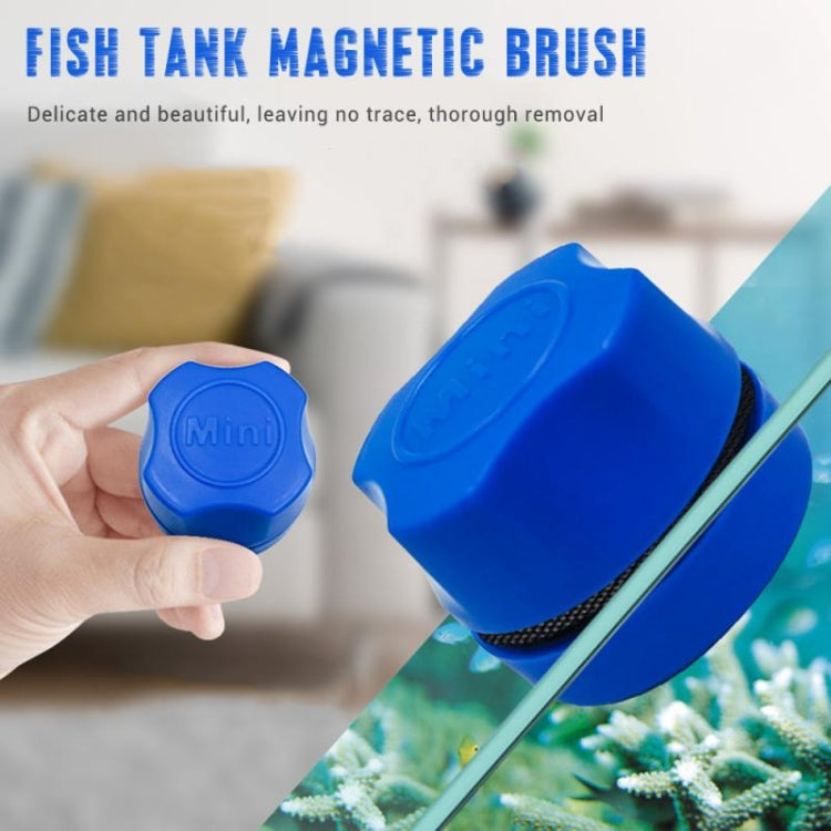 2 PCS Aquarium Double-Sided Magnetic Cleaning Brush