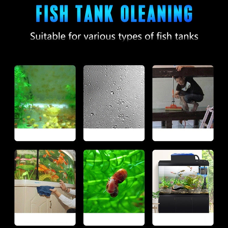 2 PCS Aquarium Double-Sided Magnetic Cleaning Brush
