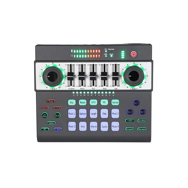 SK-200 Condenser Microphone Live Recording Equipment,Specification: Separate Sound Card