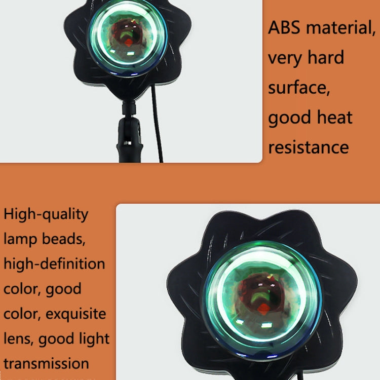RGB Sunset Lights Live Atmosphere Fill Light, Light source color: 4 Colors