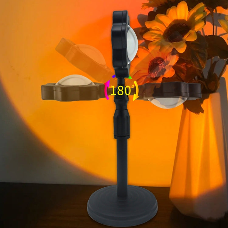 RGB Sunset Lights Live Atmosphere Fill Light, Light source color: 4 Colors