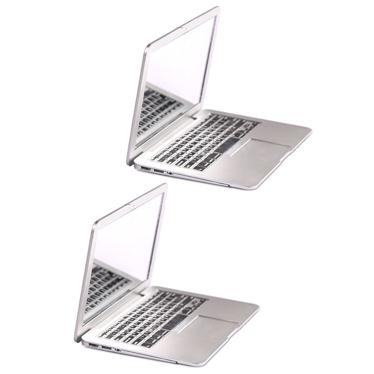 2 PCS Notebook Portable Mirror Desktop Single-sided Mirror
