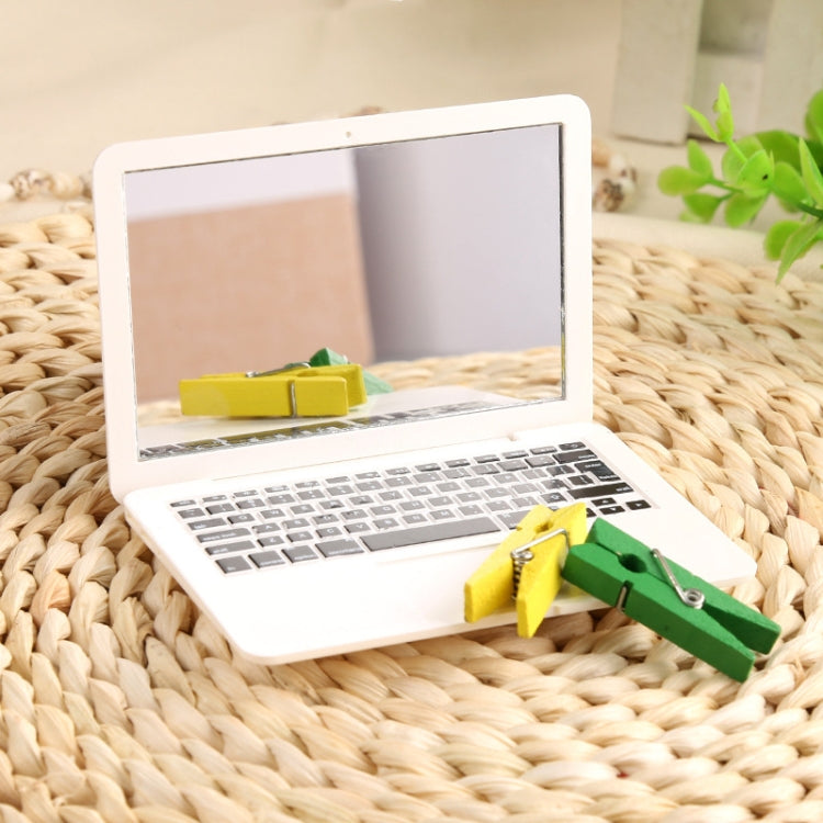 2 PCS Notebook Portable Mirror Desktop Single-sided Mirror