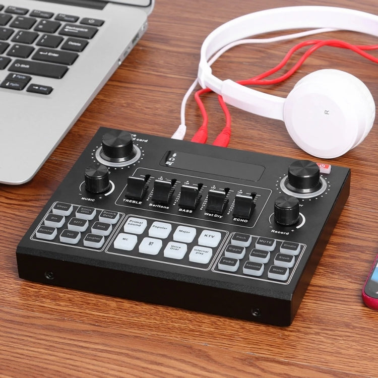 V9 Audio Sound Card Set USB External Sound Adapter