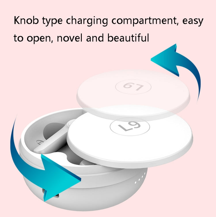 L9 TWS V5.0 In-Ear Touch Control Wireless Bluetooth Earphone