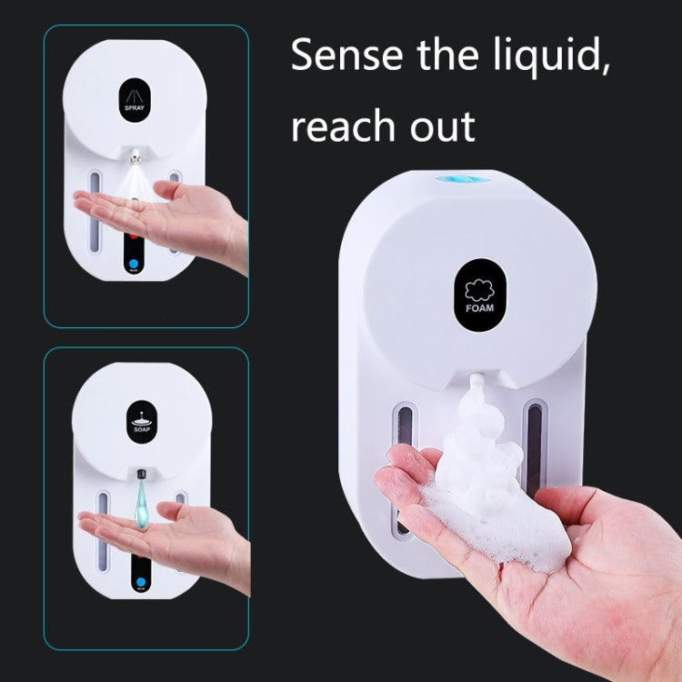 KLC-600 Automatic Induction Soap Dispenser Foam Hand Washing Device, Style: Charging Liquid Version