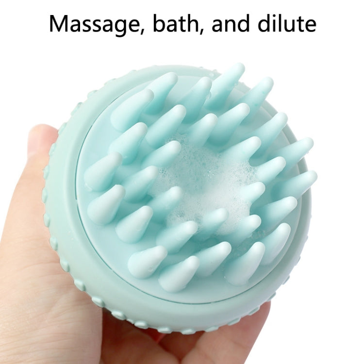 2 PCS 92645 Pet Supplies Round Dog Bathing Massage Brush