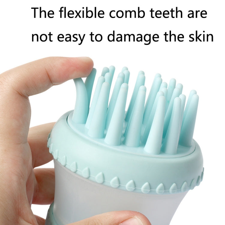 2 PCS 92645 Pet Supplies Round Dog Bathing Massage Brush
