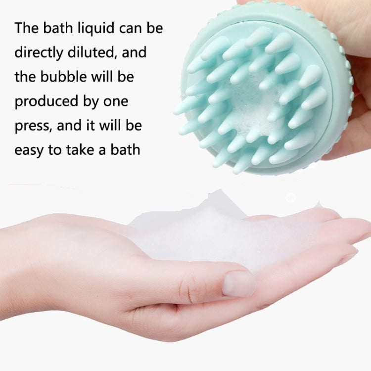 2 PCS 92645 Pet Supplies Round Dog Bathing Massage Brush