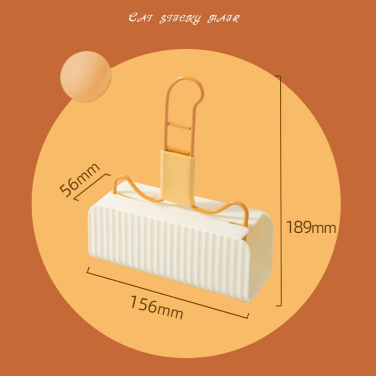 Hair Sticking Device Rolling Brush Clothes Hair Removal Device(Orange)