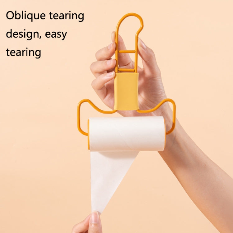 Hair Sticking Device Rolling Brush Clothes Hair Removal Device(Orange)