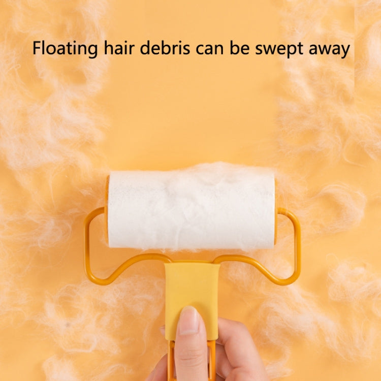 Hair Sticking Device Rolling Brush Clothes Hair Removal Device(Orange)