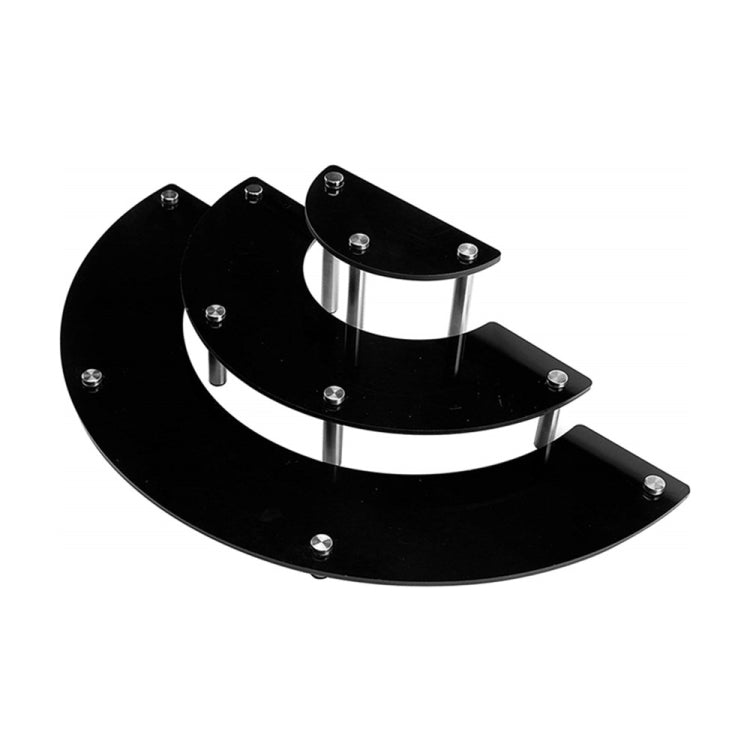 2 PCS 3-Layer Acrylic Cake Display Stand Cosmetic Display Stand