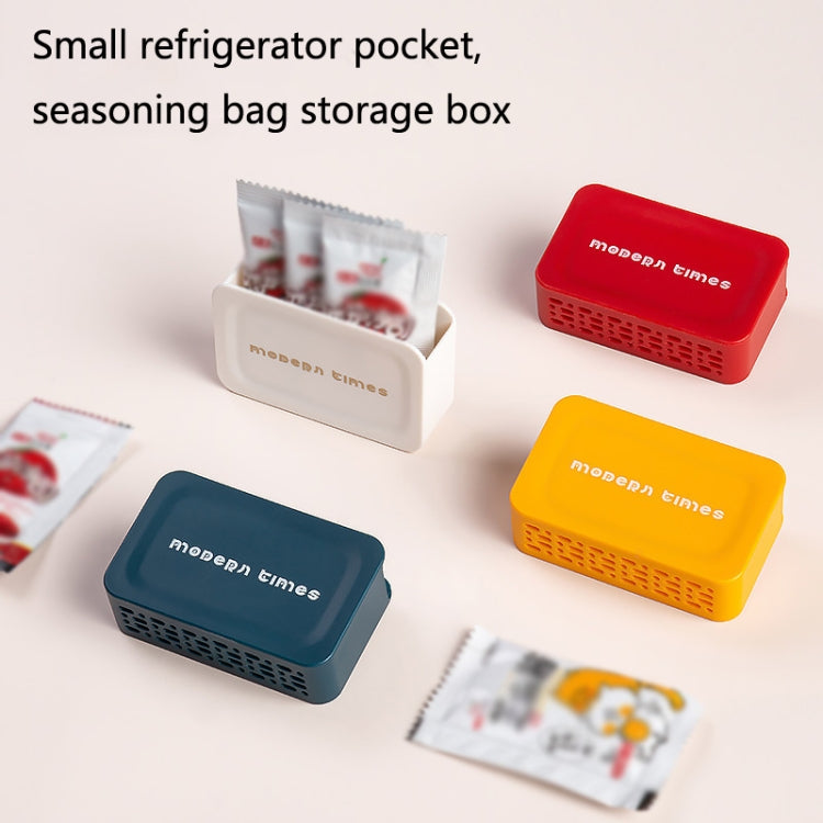 3 PCS 3198 Refrigerator Side Door Hanging Small Sauce Bag Storage Box