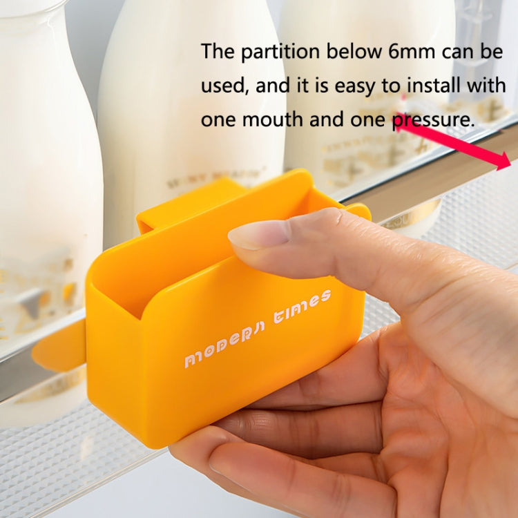 3 PCS 3198 Refrigerator Side Door Hanging Small Sauce Bag Storage Box