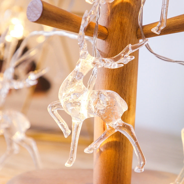 Christmas Elk String Lights Holiday Decoration, Spec: 1.5m 10 LEDs Battery Box