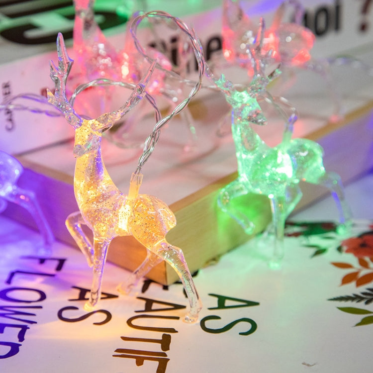 Christmas Elk String Lights Holiday Decoration, Spec: 6m 40 LEDs USB Power