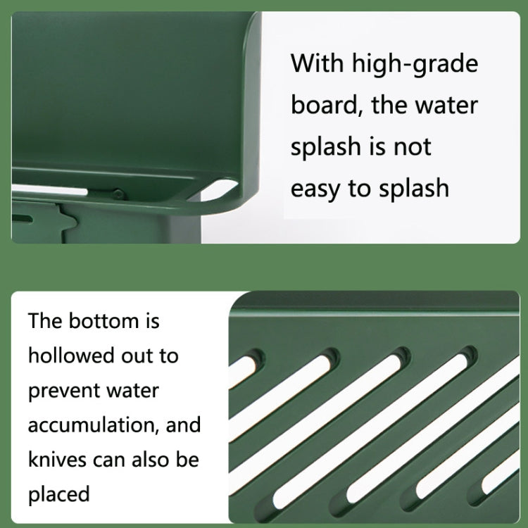 Multifunctional Splash-Proof Sink Retractable Flap Rack