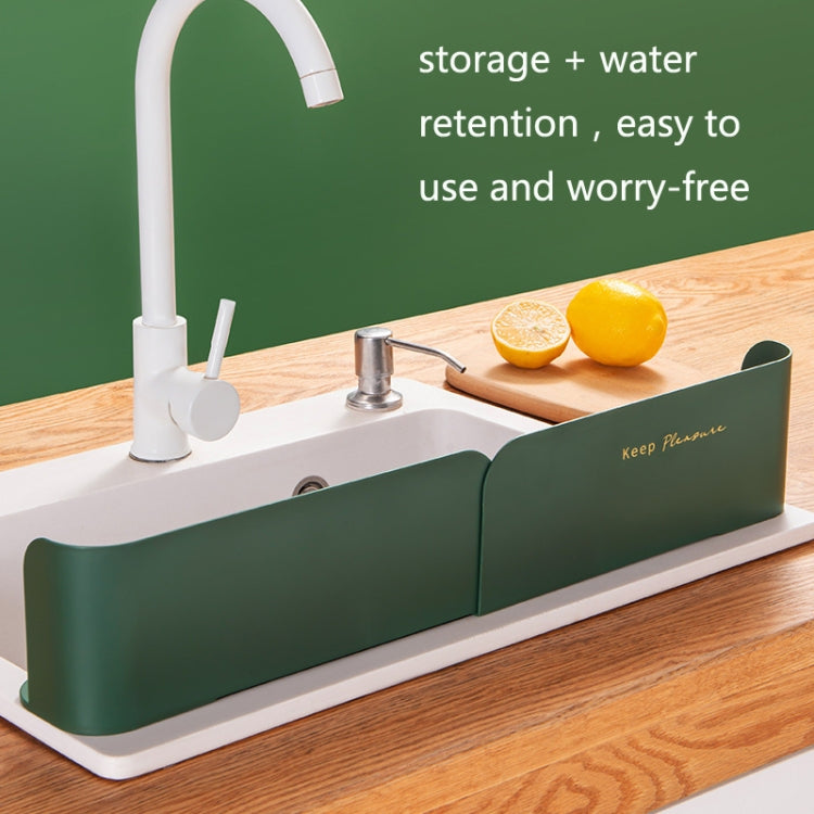 Multifunctional Splash-Proof Sink Retractable Flap Rack