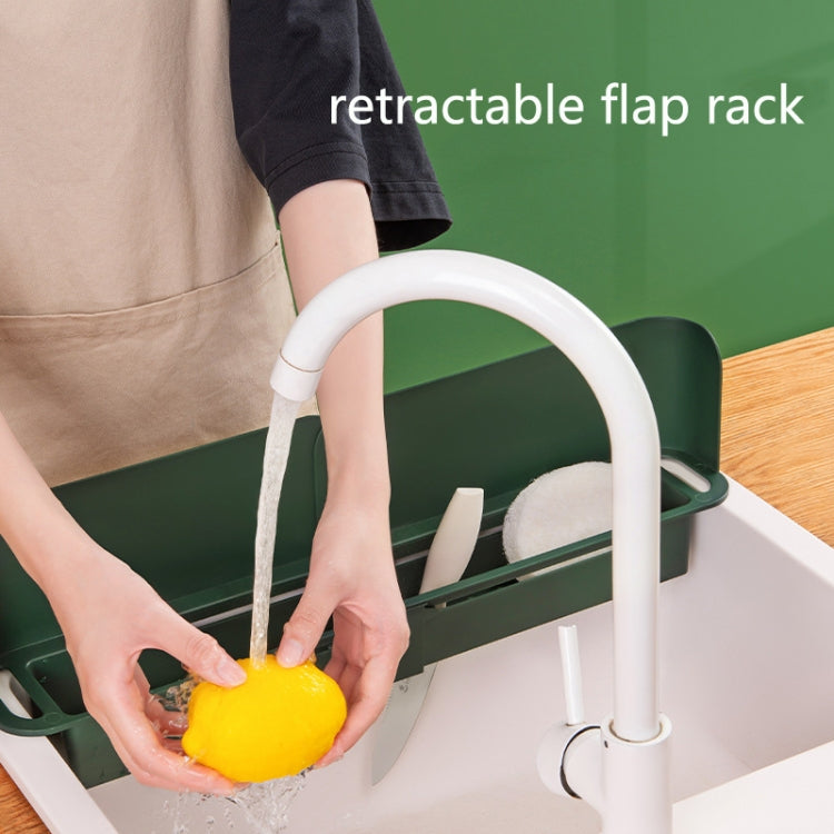 Multifunctional Splash-Proof Sink Retractable Flap Rack