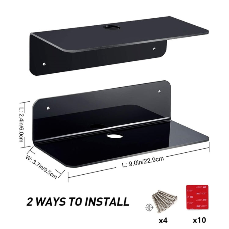 4 PCS Household Speaker Wall Bracket Surveillance Camera Bracket