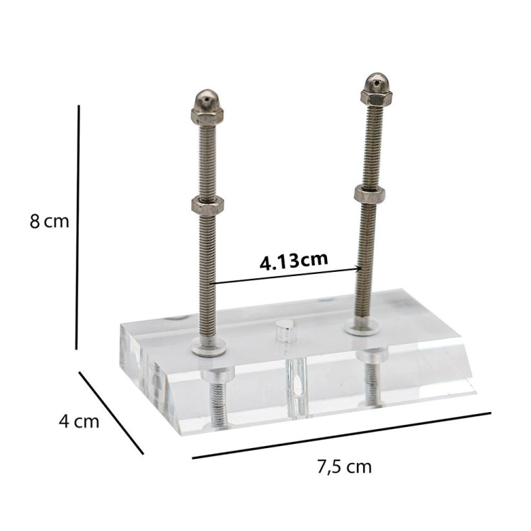 2 PCS Four-Wheel Skateboard Wall Mount Bracket