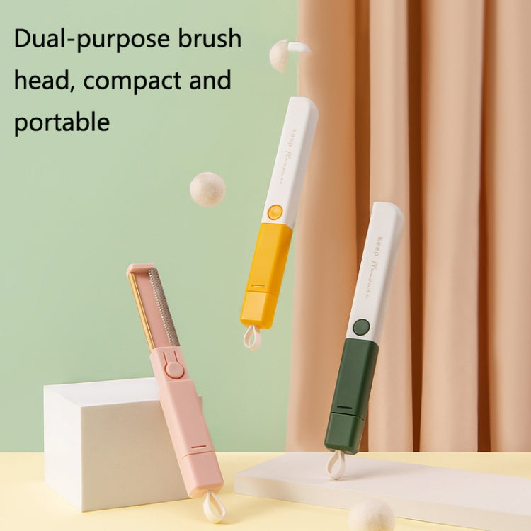 Portable Clothes Removing Brush And Electrostatic Scraper