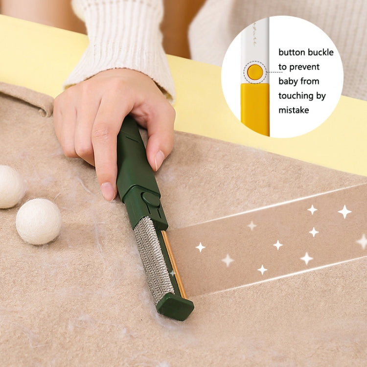Portable Clothes Removing Brush And Electrostatic Scraper
